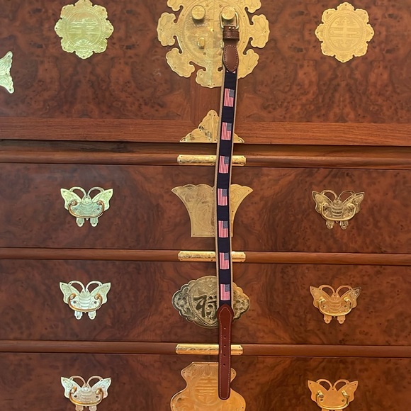 J. BAILEY Buddy Belt - American Flag Belt Sz. L - 24 (6/7) - EUC! - Picture 4 of 5